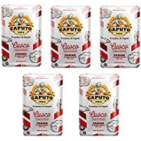 Los mejores  - Rojo Harina Caputo &quot-00&quot- Pizza Chef 1 kg (5 Piezas)